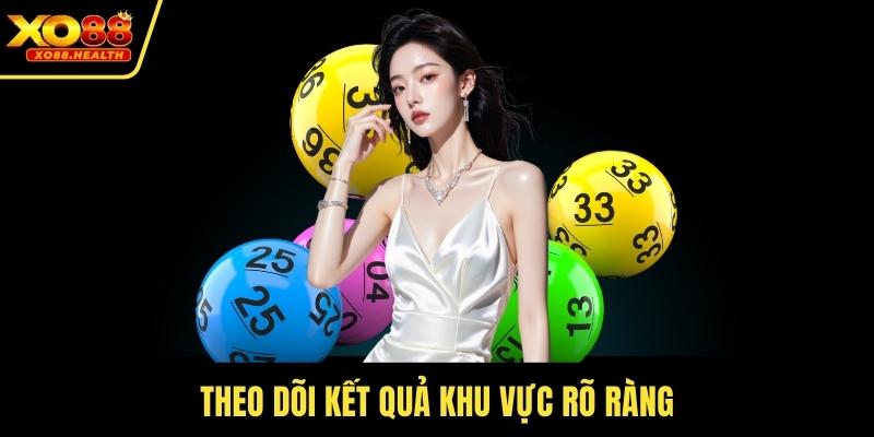 Theo dõi kết quả khu vực rõ ràng